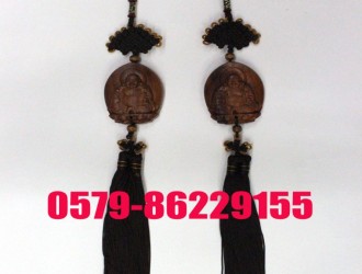 紅木木雕米萊佛像掛件